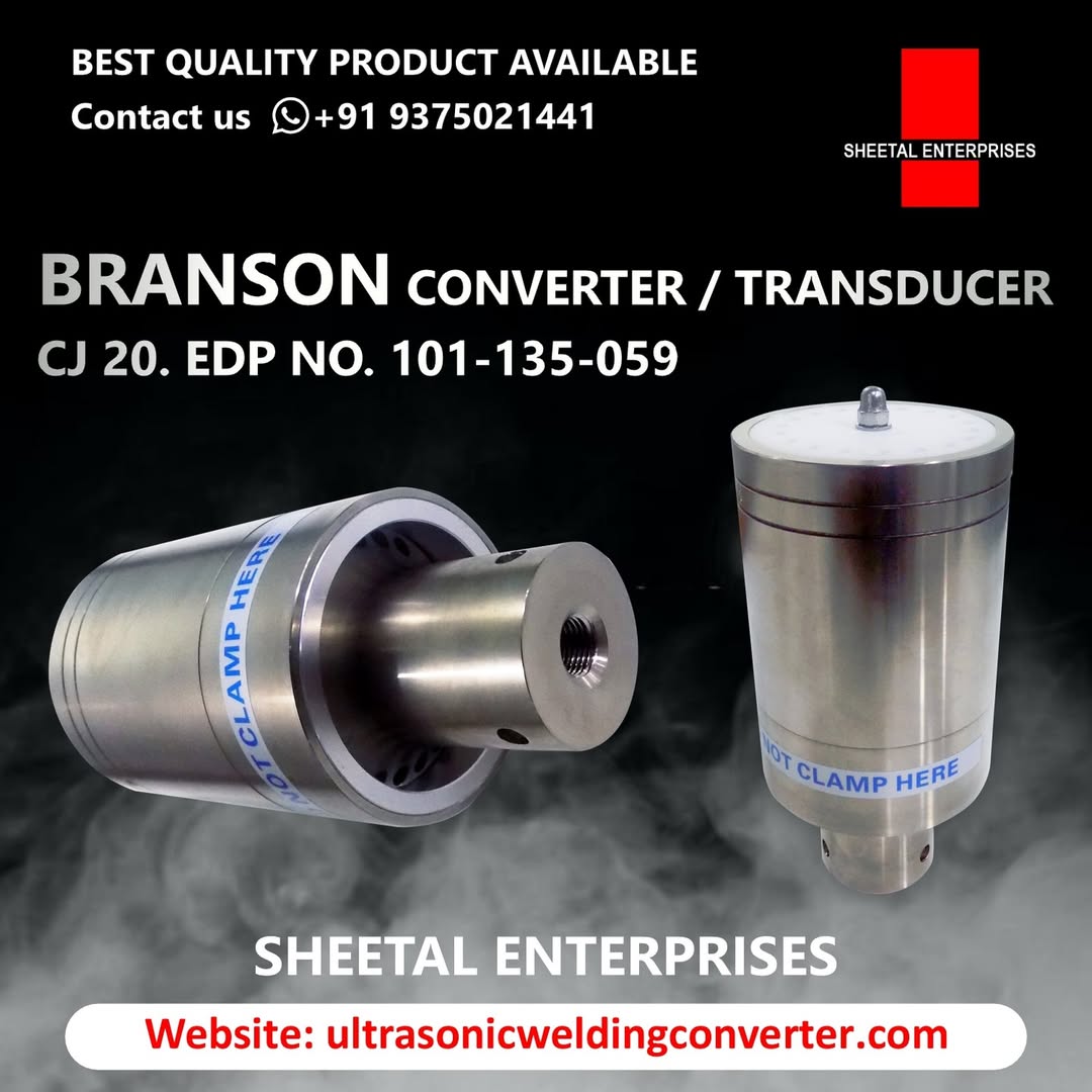 Branson CJ20 Ultrasonic Converter / Transducer – 20kHz | EDP 101-135-059