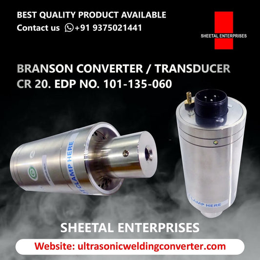 Branson CR20 Ultrasonic Converter / Transducer – 20kHz High Performance Solution