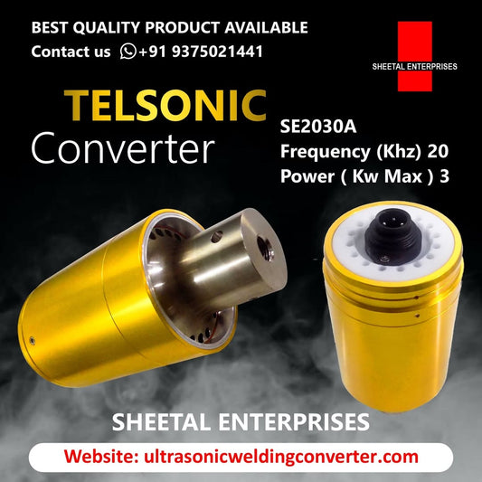 Telsonic SE2030A Ultrasonic Converter – 20kHz, 3kW High Performance Solution
